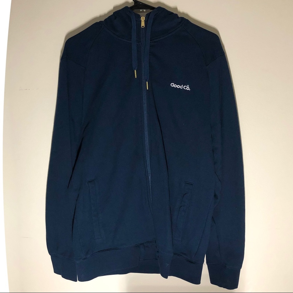REEBOK X THE GOOD COMPANY Navy Hoodie